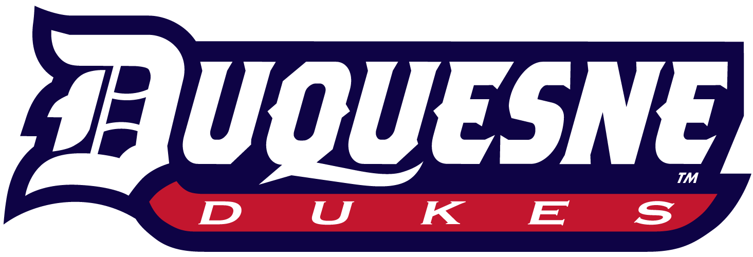 Duquesne Dukes 2007-Pres Wordmark Logo v2 diy DTF decal sticker